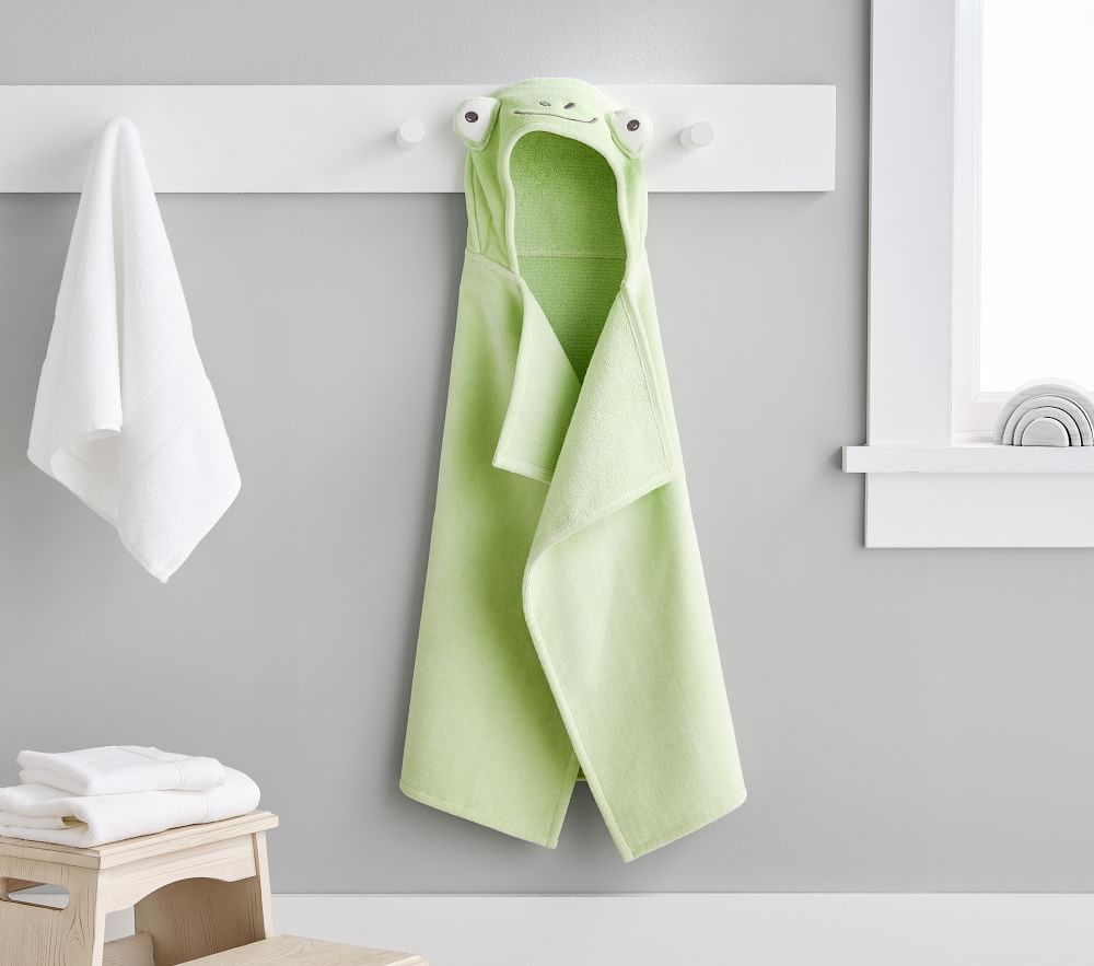 Frog Baby Hooded Towel